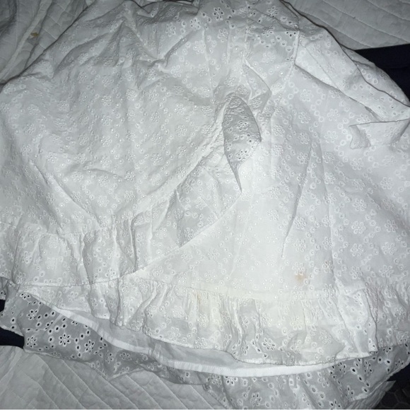 BNWT Jack by BB Dakota Eyelet Cotton Wrap Dress - Picture 7 of 12